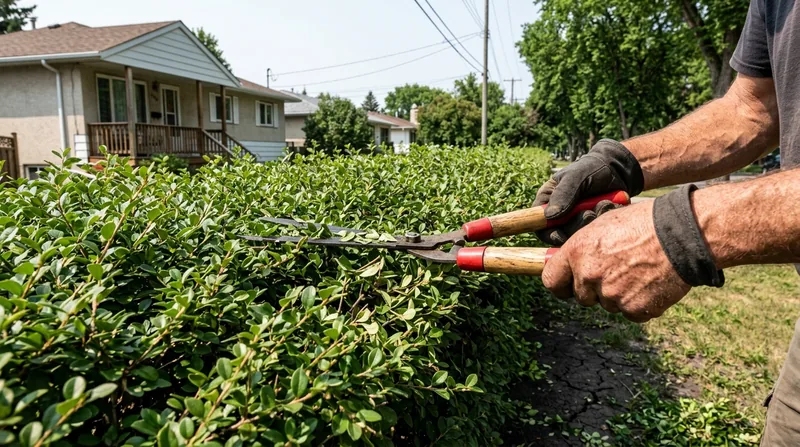 Hedge Trimming in Winnipeg